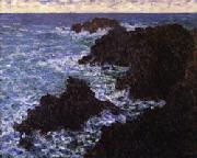 Claude Monet The Rocks of Belle -Ile oil painting artist